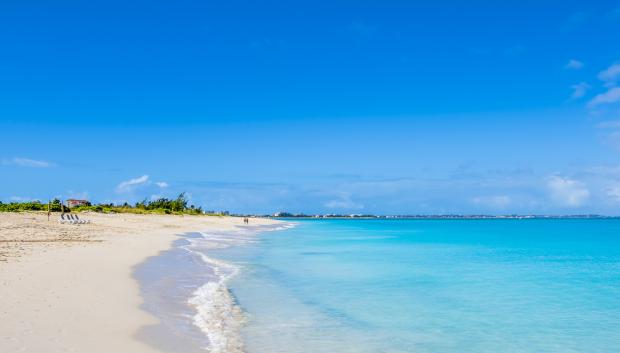 Playa Grace Bay, lo más parecido a un paraíso.
