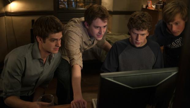 La red social, dirigida por David Fincher (2010)