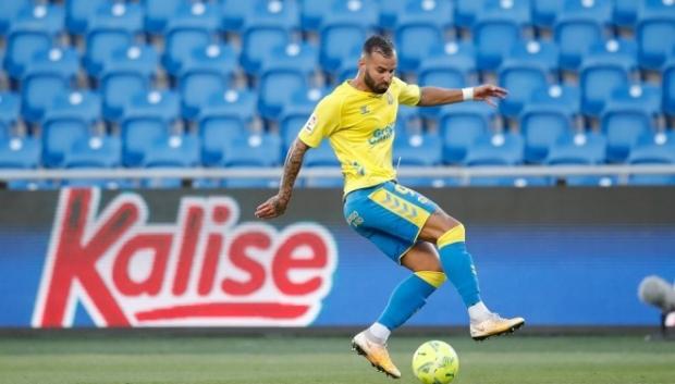 Jesé Rodríguez en el estadio de Gran canaria
