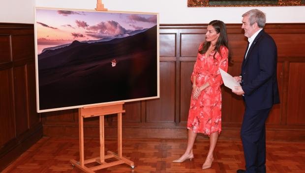 Doña Letizia en tenerife