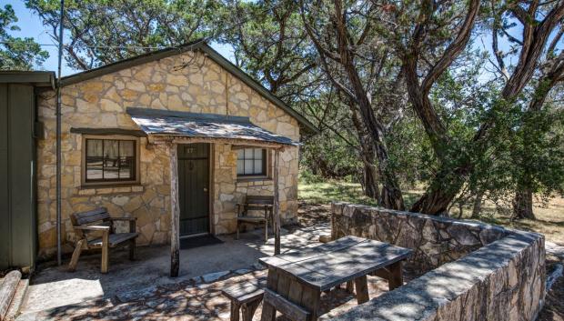 Cabaña del Mayan Dude Ranch.