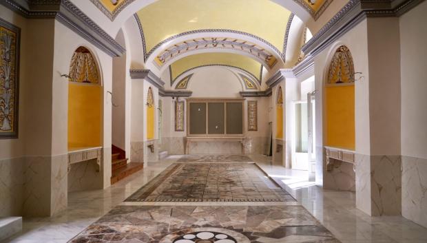 Interior del Palacio del Parque de El Capricho.