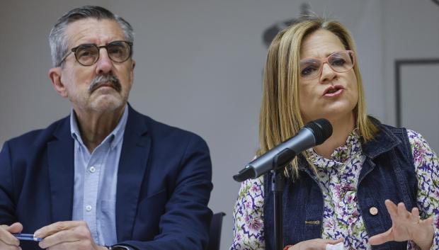 (Foto de ARCHIVO)
La delegada del Gobierno en la Comunitat Valenciana, Pilar Bernabé, acompañada por el comisionado del Gobierno para la reconstrucción, José María Ángel, ofrece declaraciones en la Delegación del Gobierno, a 6 de mayo de 2025, en Valencia, Comunidad Valencia (España). Bernabé hace balance de la acción del Gobierno de España al cumplirse seis meses de la dana.

Rober Solsona / Europa Press
06 MAYO 2025;DECLARACIÓN;RECONSTRUCCIÓN DE LA DANA;
06/5/2025