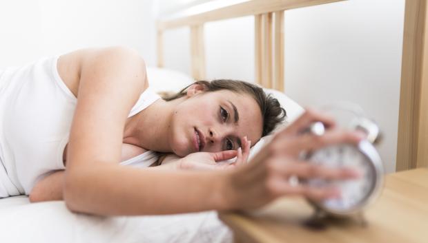 Una mujer que no quiere levantarse