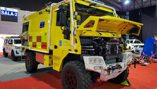 Un vehículo URO para uso civil