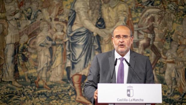 (Foto de ARCHIVO)
El vicepresidente primero de Castilla-La Mancha, José Luis Martínez Guijarro.

REMITIDA / HANDOUT por JCCM
Fotografía remitida a medios de comunicación exclusivamente para ilustrar la noticia a la que hace referencia la imagen, y citando la procedencia de la imagen en la firma
10/7/2025