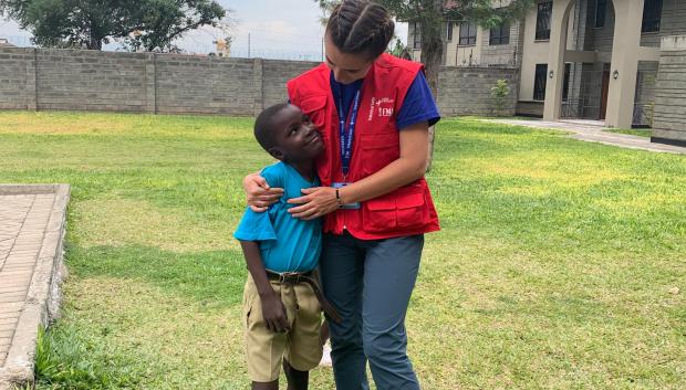 Niños y niñas del Centro de la FMA en Nakuru