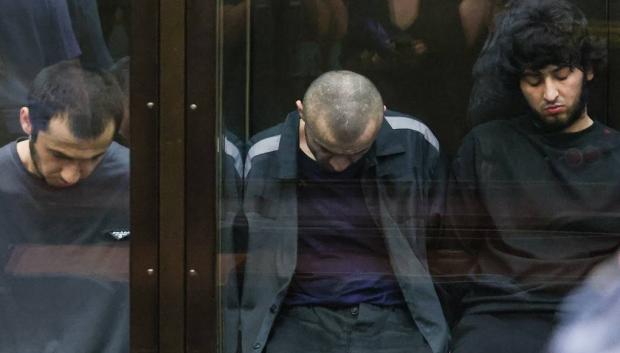 Tres de los cuatro acusados del atentado terrorista en el Crocus City Hall en Moscú de Moscú
