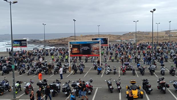 Los cursillos tuvieron lugar en la concentración de Moteros de Gran Canaria