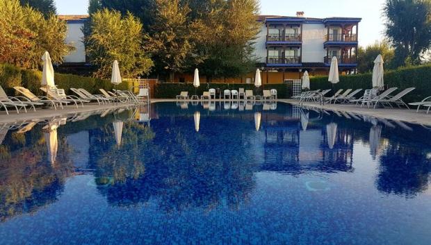 Piscina del Parador.