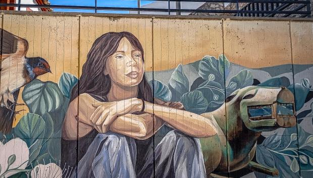 Murales de arte urbano en Baena , proyecto 'Art Baniana'