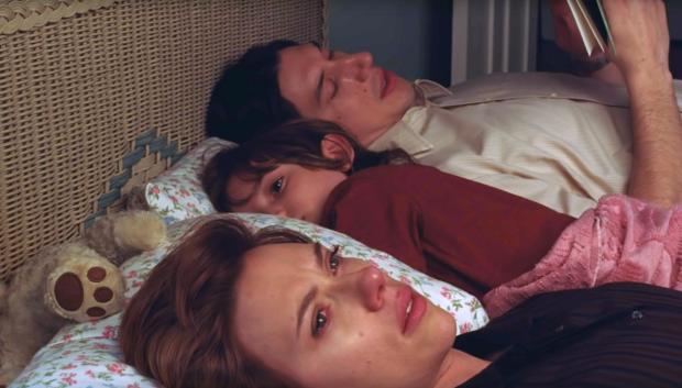 Adam Driver y Scarlett Johansson en Historia de un matrimonio (2019)
