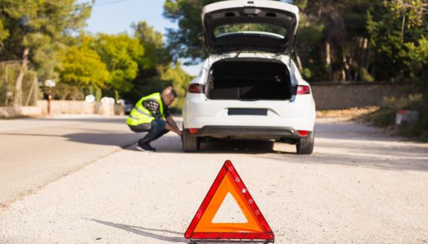 Aunque lleven la V16 los conductores siguen usando los triángulos
