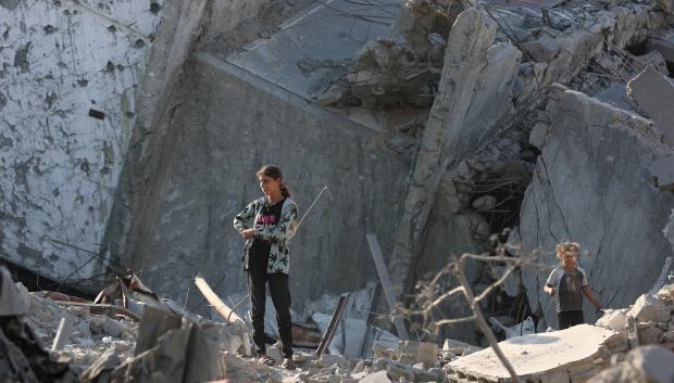 La franja de Gaza ha quedado devastada