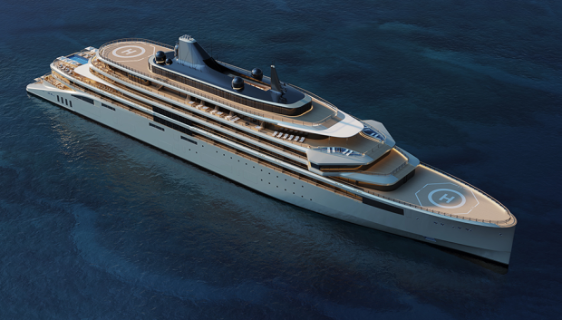 Yate de pasajeros proyectado por Aman.
