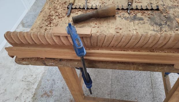 Respiraderos del paso de la Pollinita de Cabra