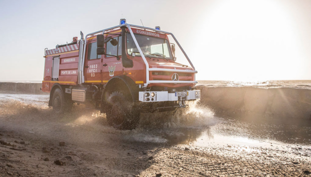 Unimog, de Mercedes, entre los mejores camiones de bomberos del mundo