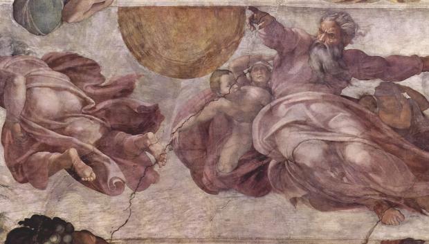 Mismo fragmento antes de la restauración