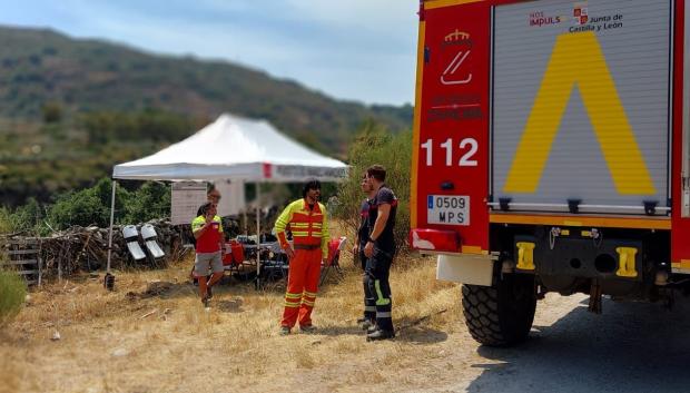 Cantabria envía a Zamora un puesto de mando avanzado contra los incendios forestales