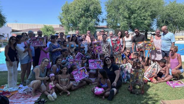 Día de convivencia en la piscina de Aguilar de la Frontera