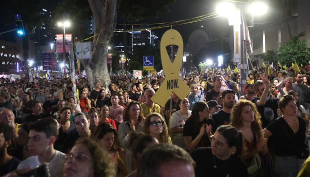 Manifestación en Tel Aviv