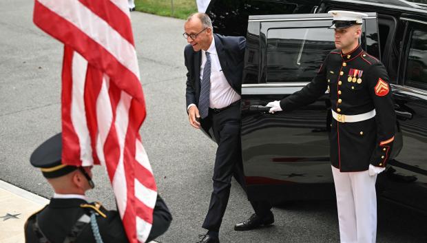 El canciller alemán, Friedrich Merz