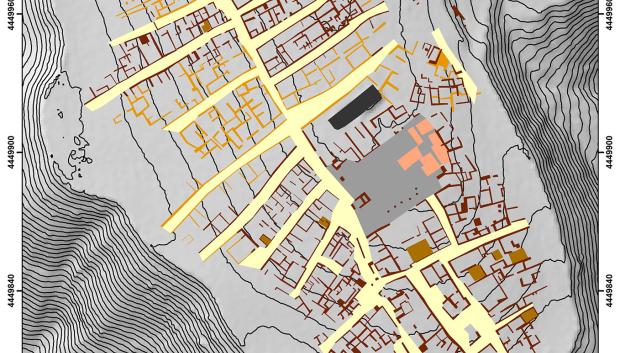Interpretación de los resultados de las prospecciones con georradar en Caraca