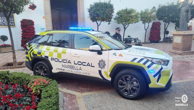 Vehículo de la Policía Local de Marbella (archivo)