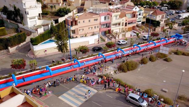 (Foto de ARCHIVO)
Un gran tobogán acuático de cien metros, nuevo protagonista de las fiestas de Ontinyent

REMITIDA / HANDOUT por AYTO ONTINYENT
Fotografía remitida a medios de comunicación exclusivamente para ilustrar la noticia a la que hace referencia la imagen, y citando la procedencia de la imagen en la firma
20/8/2025