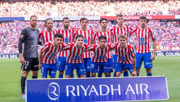 El once del Atlético de Madrid ante el Elche