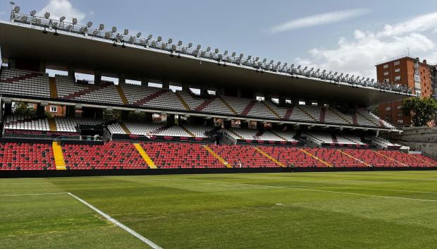 Estadio de Vallecas, en Madrid.