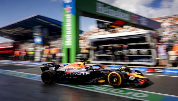 Max Verstappen, durante la clasificación en el Gran Premio de Países Bajos