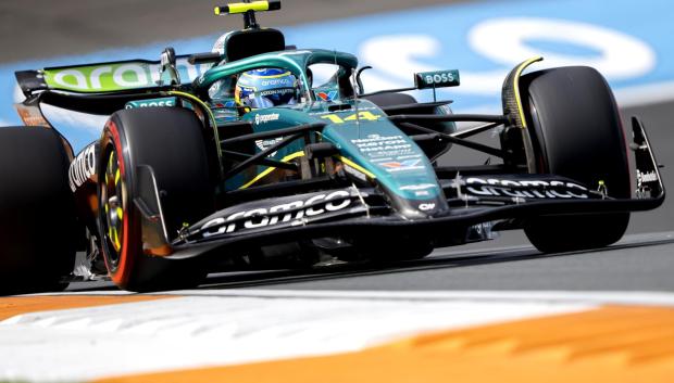 Fernando Alonso, en el Gran Premio de Países Bajos