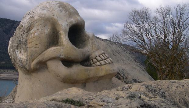 La cara de la Muerte.