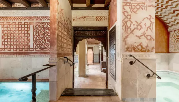 Piscinas del Castillo Termal Olmedo.