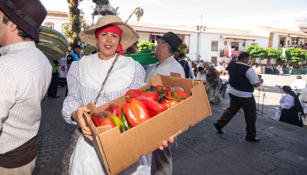 El Mercadillo de Teror tiene más de 200 años de historia.
