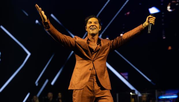 Imagen del concierto celebrado este sábado en el Roig Arena