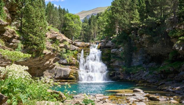 Gradas de Soaso en el Parque Nacional de Ordesa y Monte Perdido