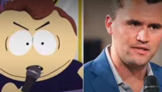 charlie kirk south park