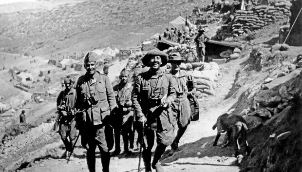 Francisco Franco en el Desembarco de Alhucemas