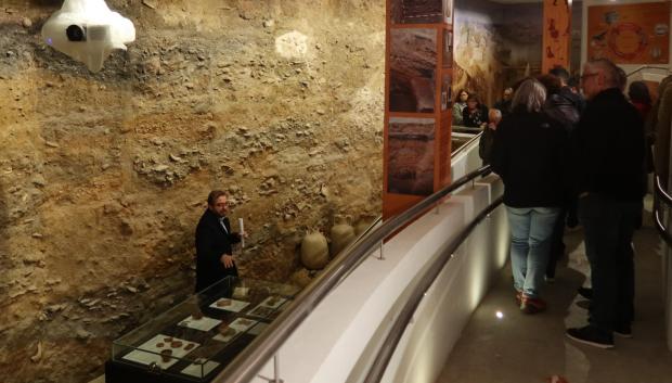 Interior del yacimiento musealizado