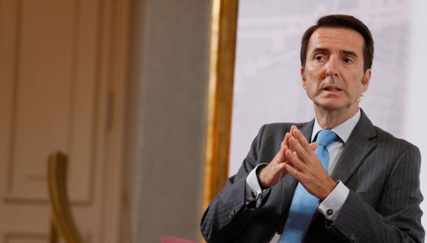 Jaime Hoyos, el director genera de Urquijo Gestión del Banco Sabadell, en la III Jornada Financiera de El Debate