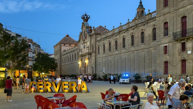 Plaza de la Universidad de Cervera