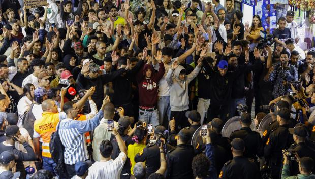 Las protestas de la conocida como generación Z de Marruecos suman ya su quinta noche consecutiva
