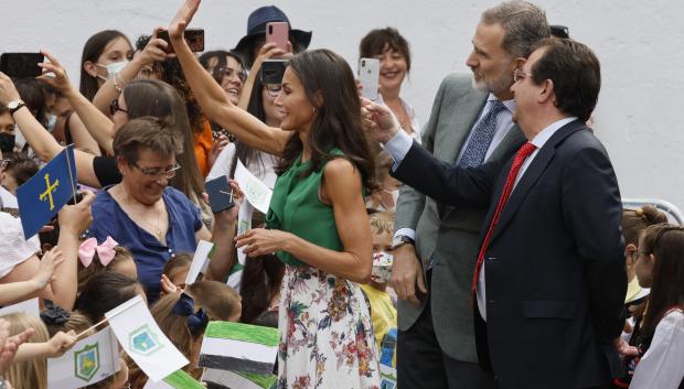 Vara con los Reyes en Las Hurdes, en 2022