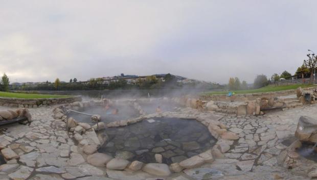 Pozas de aguas termales