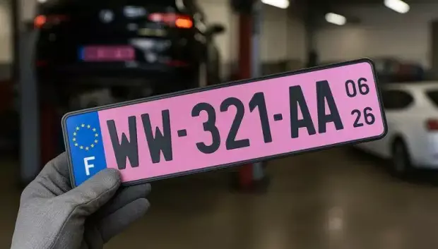 Estas placas contribuyen al anonimato