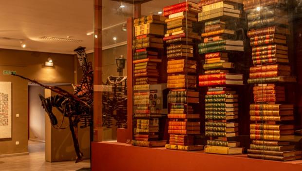 Diferentes tomos de El Quijote