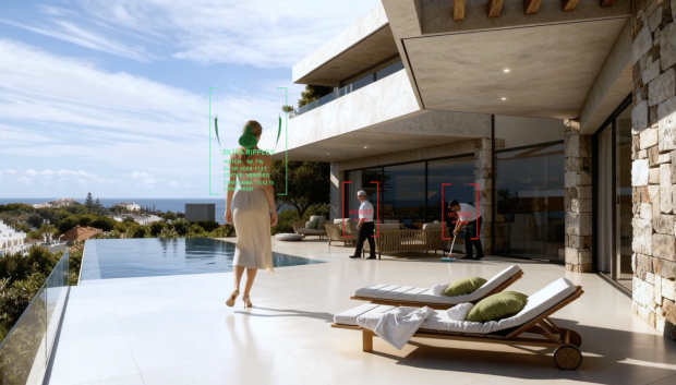 Las cámaras registran datos biométricos de los residentes e invitados