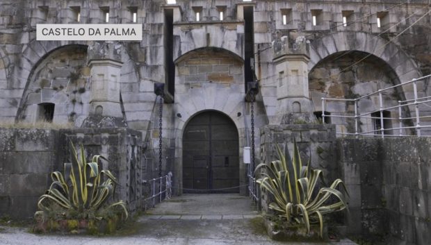 Entrada del castillo de La Palma